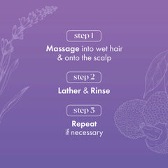 Lavender & Lychee Scalp Moisturizing Shampoo