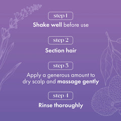 Lavender & Lychee Scalp & Hair Build Up Remover